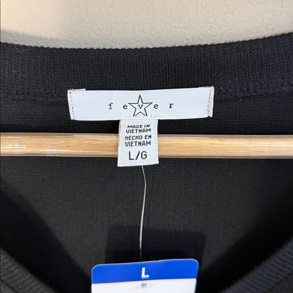 Fever black ribbed top - Picture 2 of 8